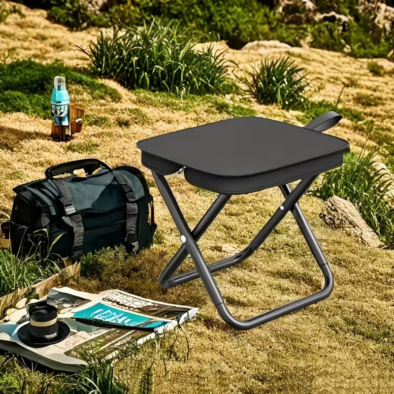 Outdoor Adventure Kit - Taşınabilir Katlanabilir Sırt Çantası Taburesi Hafif