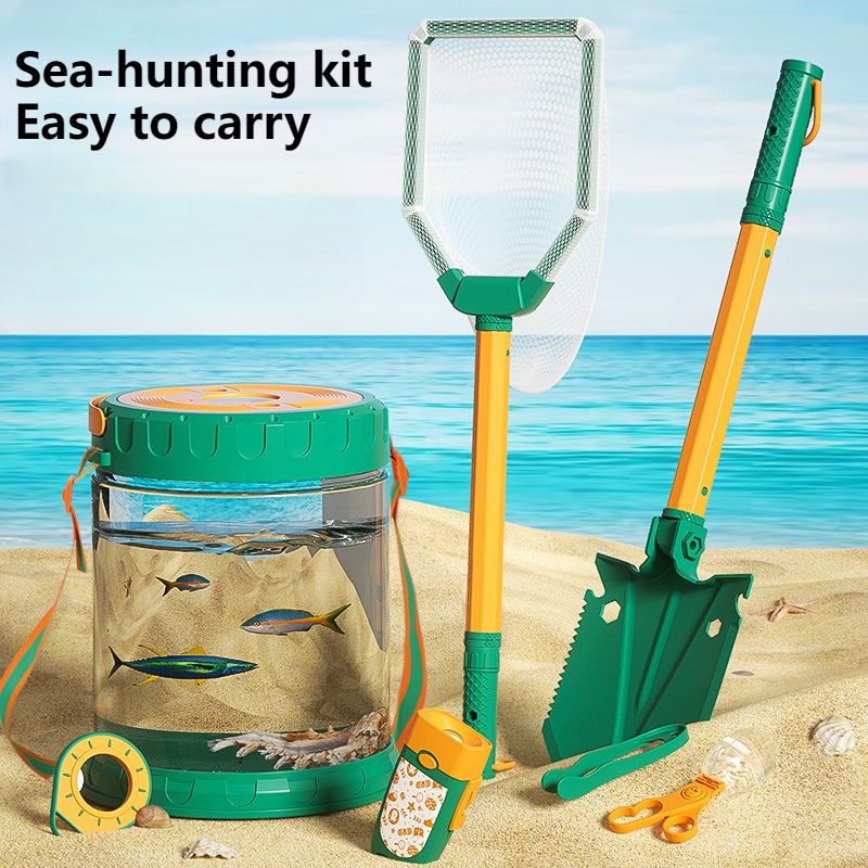 Outdoor Adventure Hunt - Deniz seti çocuk oyuncakları yakalamak plaj