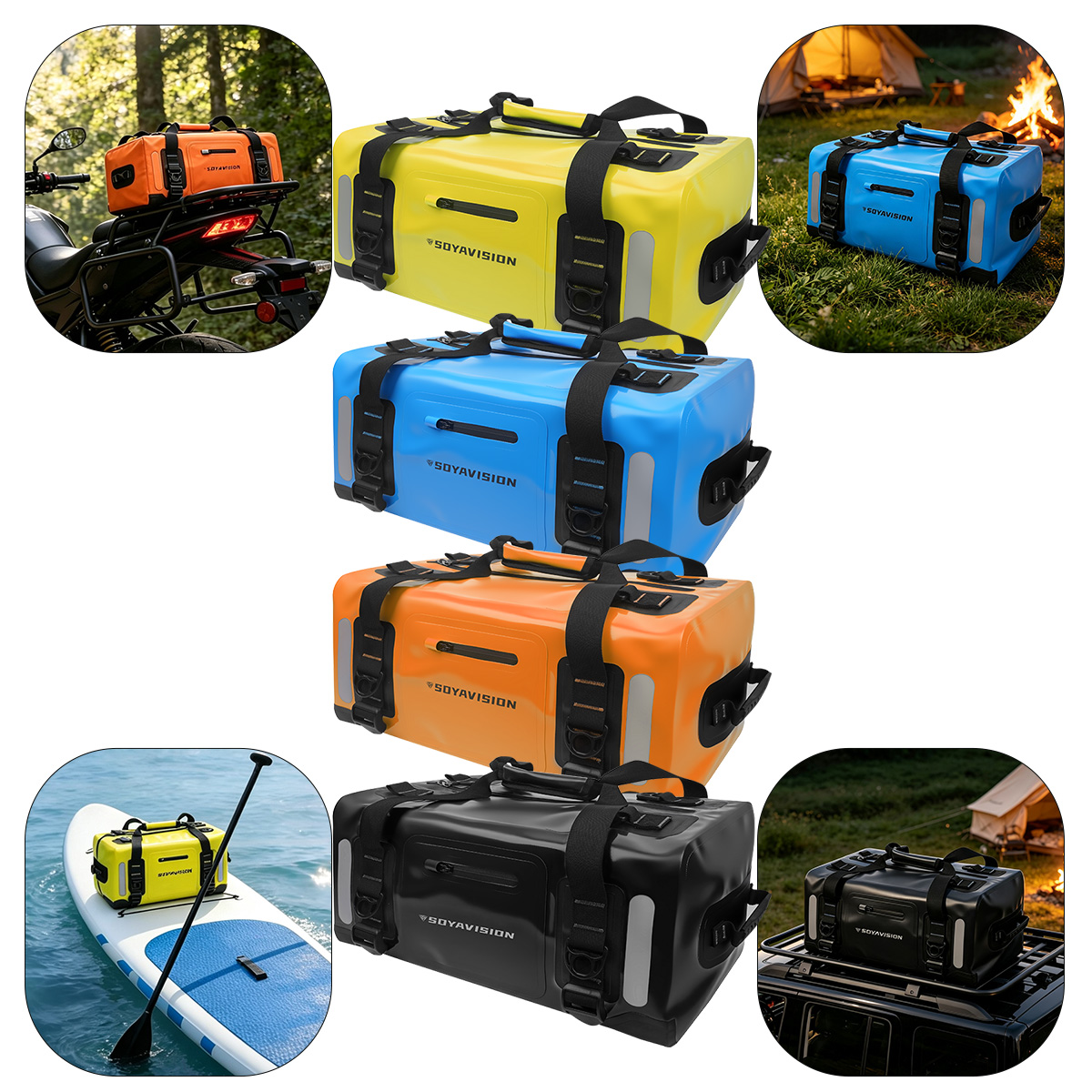 20L 40L 50L 60L 70L 100L Motos - Outdoor Adventure Kit incelemesi ve fiyatı