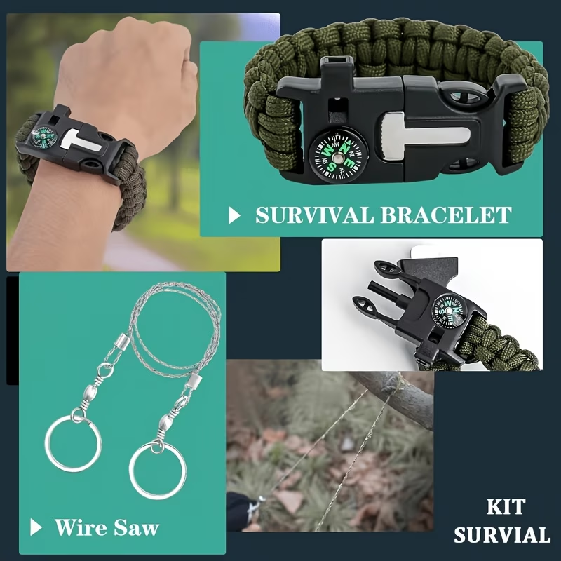 242 Parçalı Hayatta Kalma Seti - Outdoor Adventure Kit incelemesi ve fiyatı