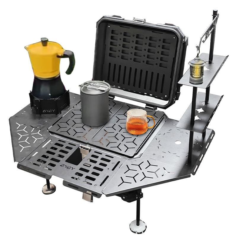 Çok Fonksiyonlu Alüminyum Alaş - Outdoor Adventure Table With Storage incelemesi ve fiyatı