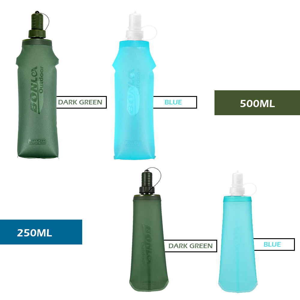 250ml 500ml Katlanabilir Su To - Outdoor Adventure Kit incelemesi ve fiyatı