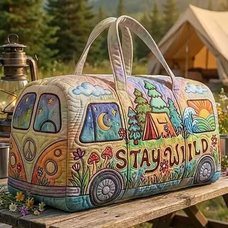Vintage Karavan Desenli Kapito - Outdoor Adventure Kit incelemesi ve fiyatı